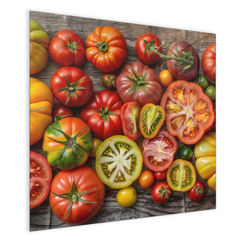 Magnettafel - Bunte Tomatensorten