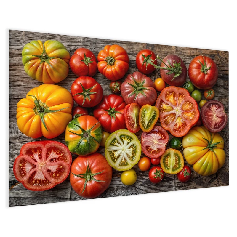 Magnettafel - Bunte Tomatensorten
