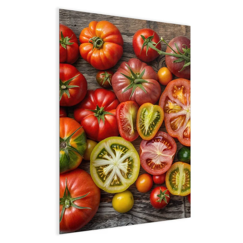 Magnettafel - Bunte Tomatensorten