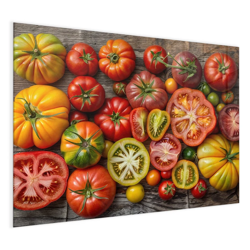 Magnettafel - Bunte Tomatensorten