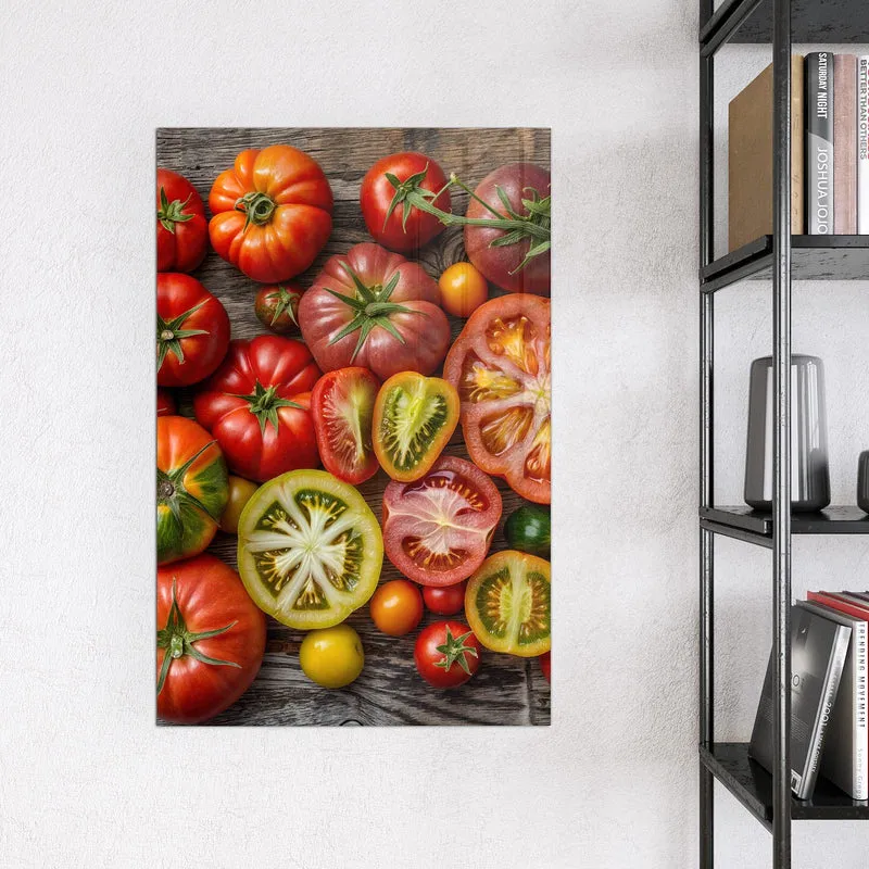 Magnettafel - Bunte Tomatensorten