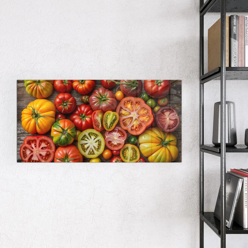 Magnettafel - Bunte Tomatensorten