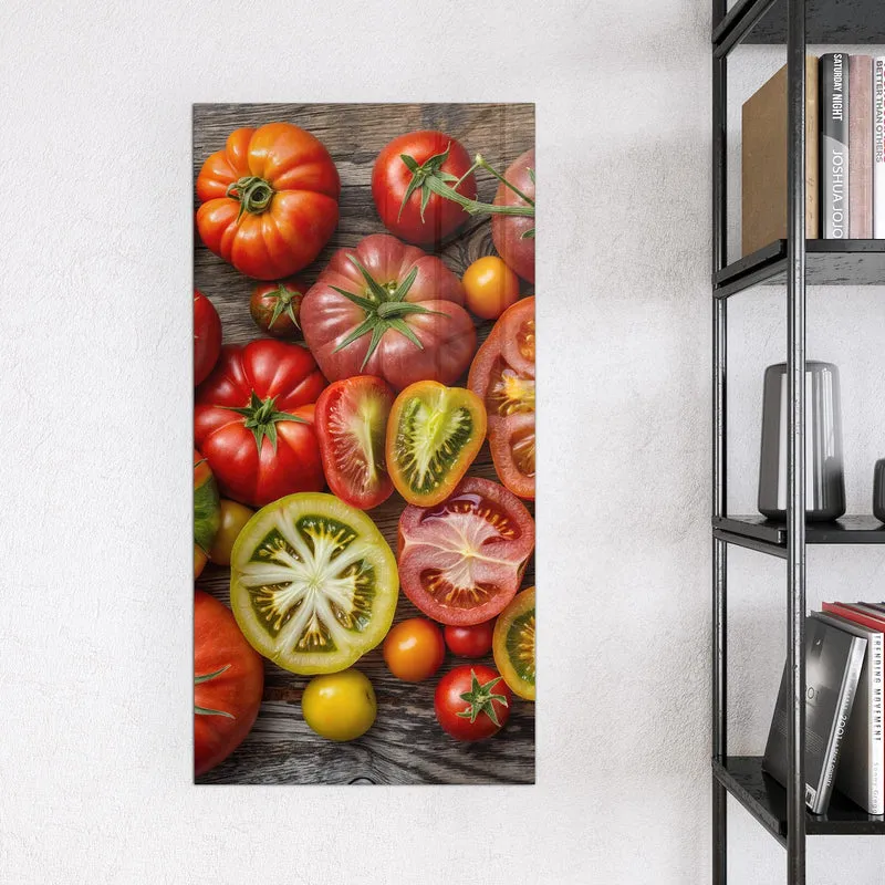 Magnettafel - Bunte Tomatensorten