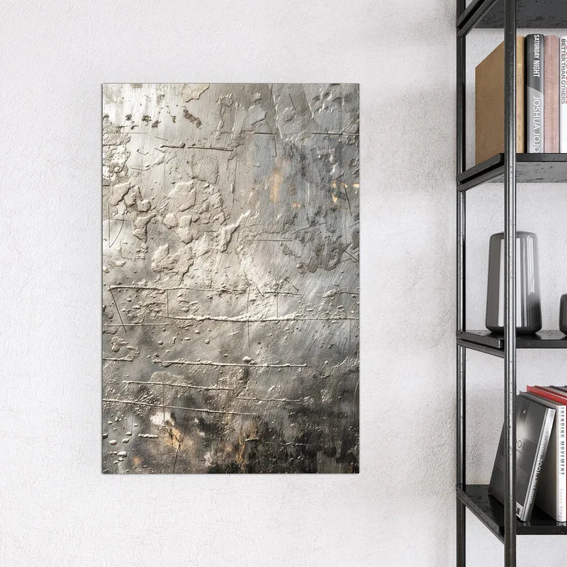 Magnettafel - Gealtertes Metall