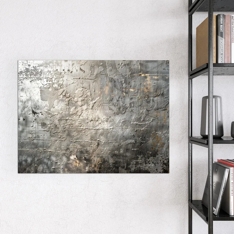 Magnettafel - Gealtertes Metall