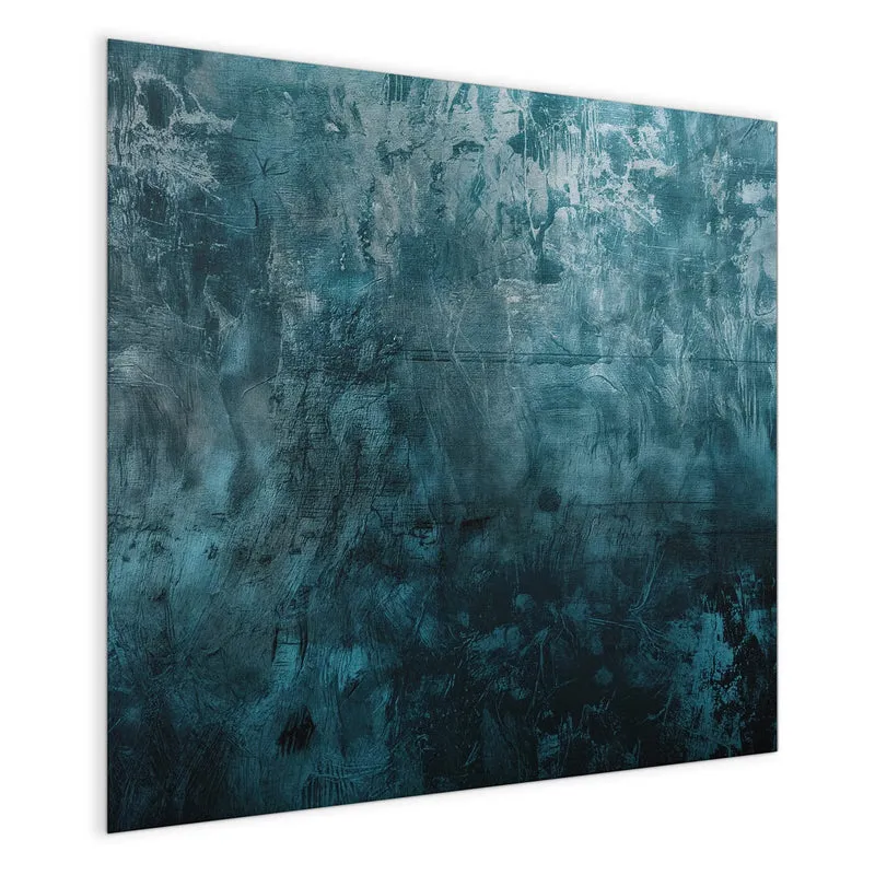 Magnettafel - Petrolblaue Wand
