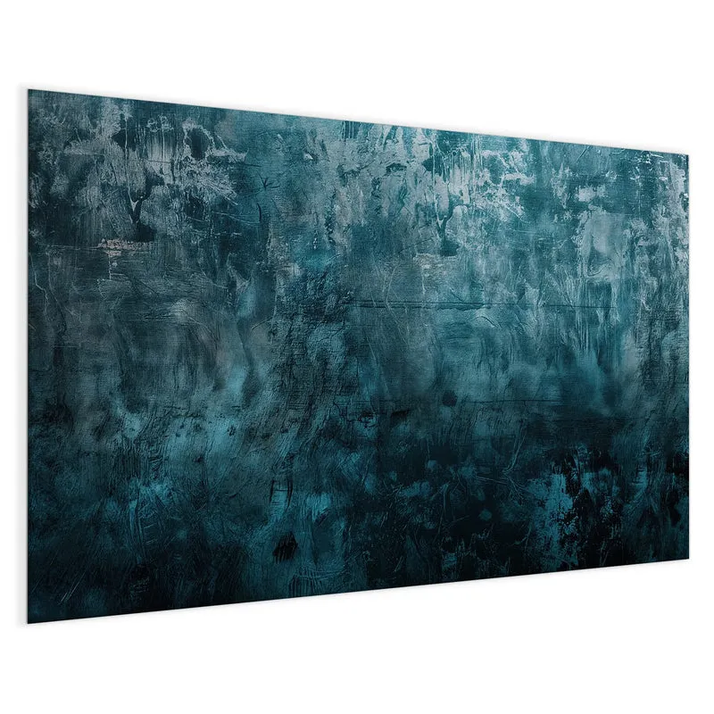 Magnettafel - Petrolblaue Wand