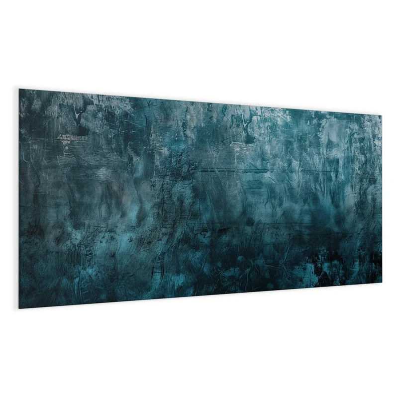 Magnettafel - Petrolblaue Wand