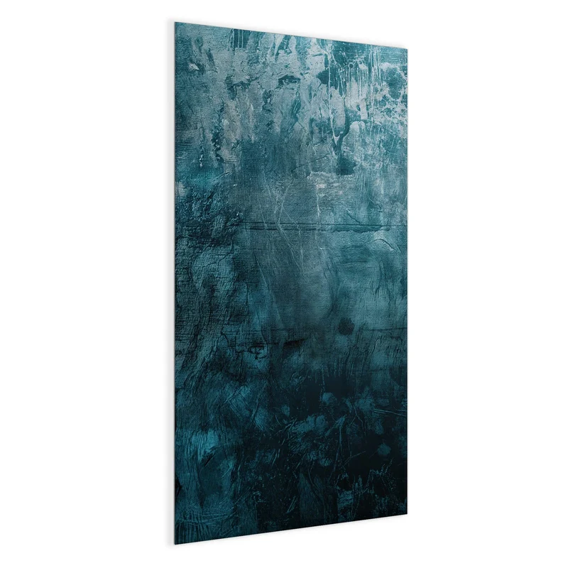 Magnettafel - Petrolblaue Wand