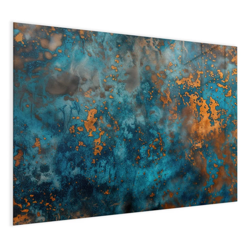 Magnettafel - Kupferpatina