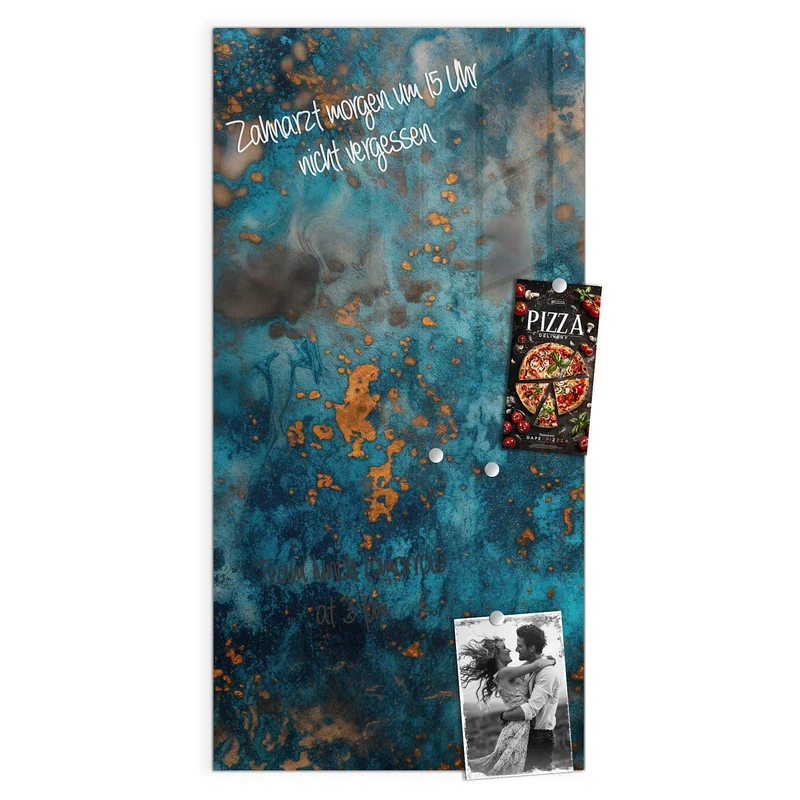 Magnettafel - Kupferpatina
