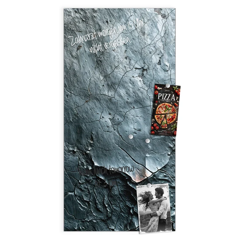 Magnettafel - Rissiger Schiefer