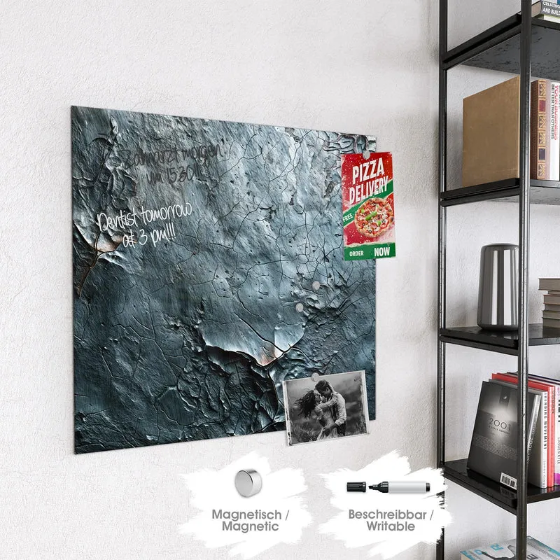 Magnettafel - Rissiger Schiefer