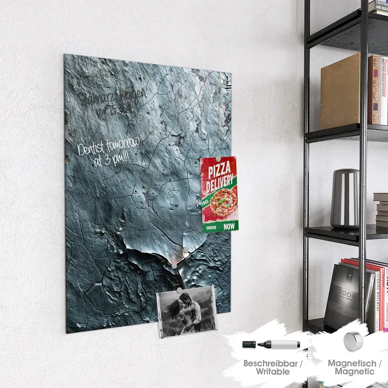 Magnettafel - Rissiger Schiefer