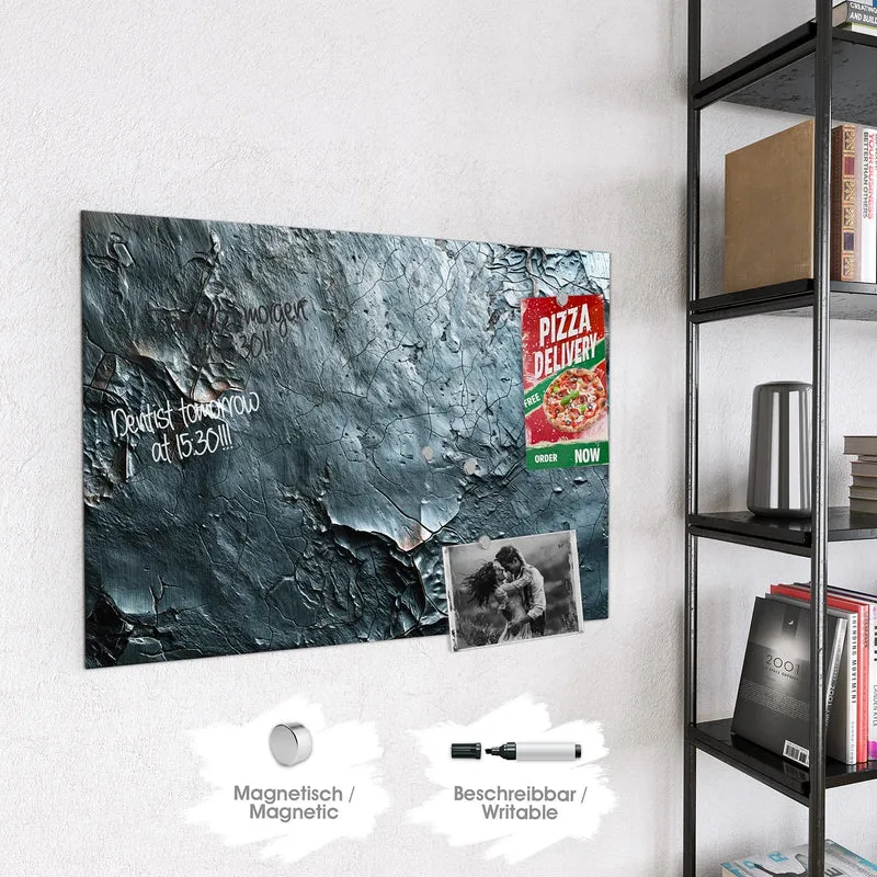 Magnettafel - Rissiger Schiefer