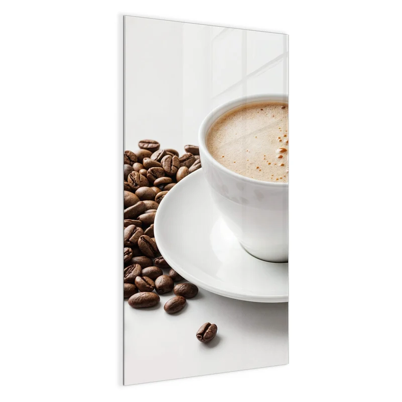 Magnettafel - Kaffee mit Milchschaum