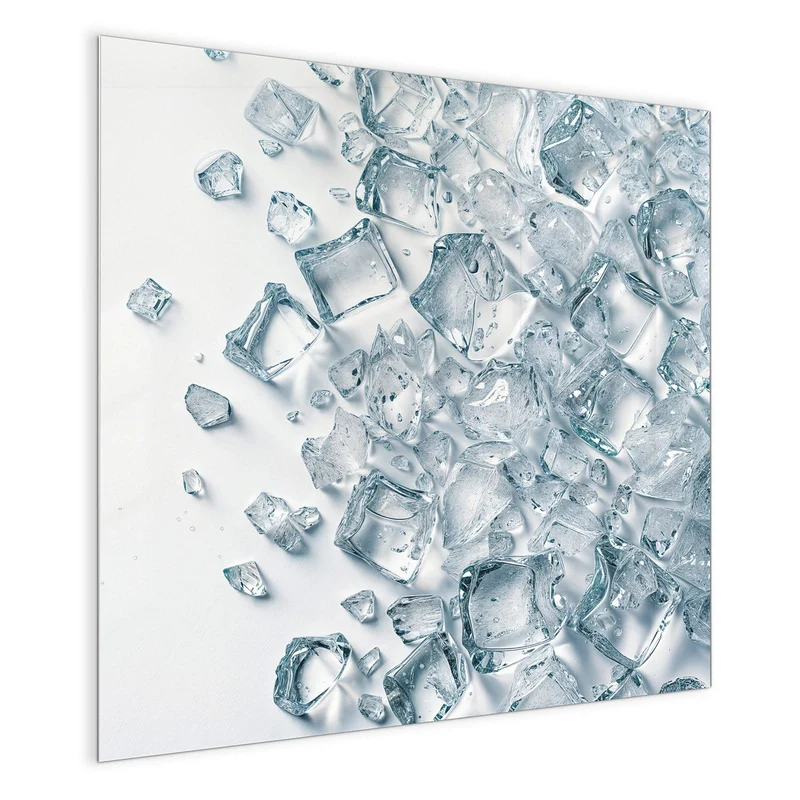 Magnettafel - Verstreute Eiswürfel