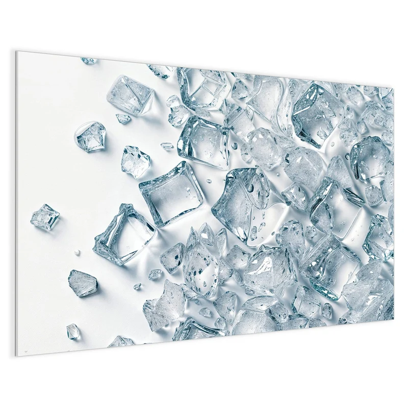 Magnettafel - Verstreute Eiswürfel
