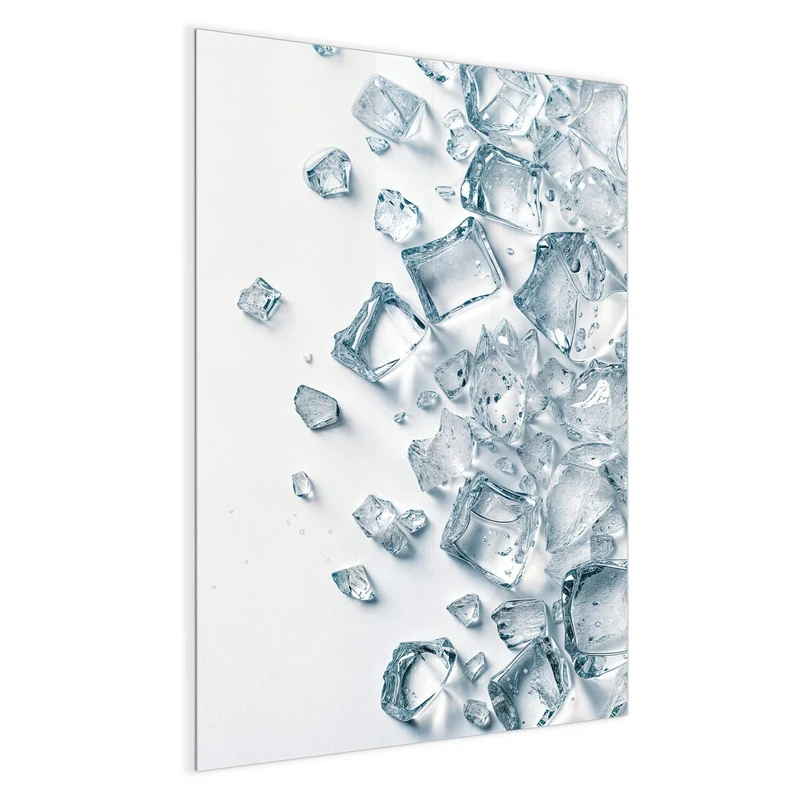 Magnettafel - Verstreute Eiswürfel