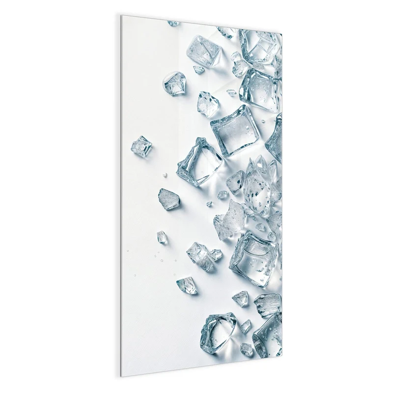 Magnettafel - Verstreute Eiswürfel
