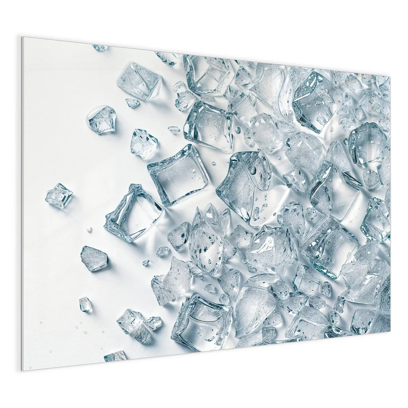 Magnettafel - Verstreute Eiswürfel