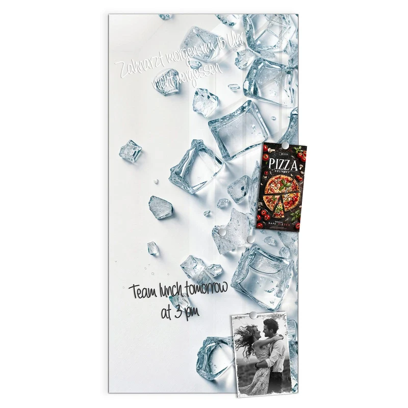 Magnettafel - Verstreute Eiswürfel