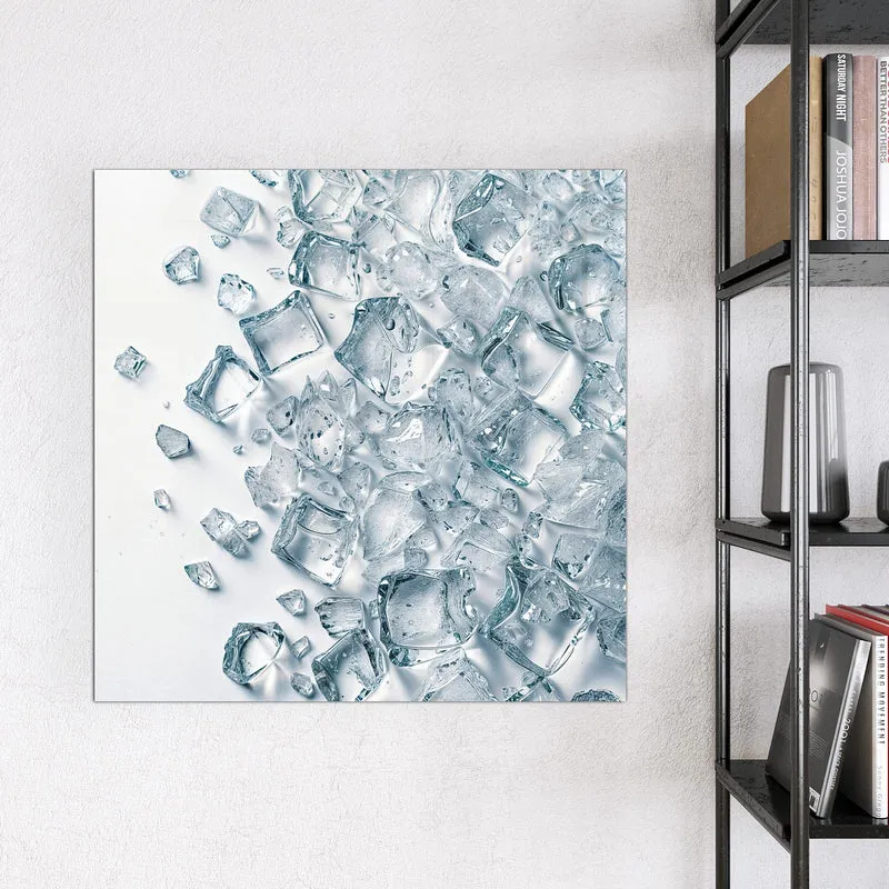 Magnettafel - Verstreute Eiswürfel