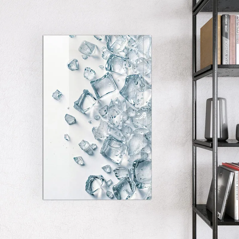Magnettafel - Verstreute Eiswürfel