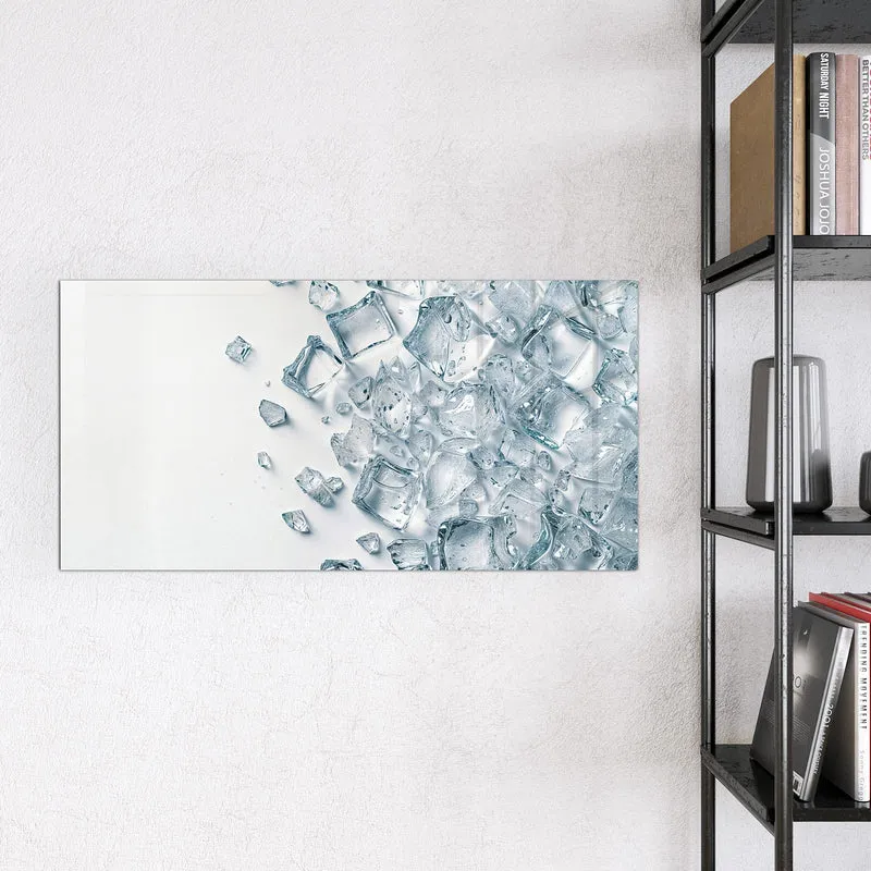 Magnettafel - Verstreute Eiswürfel