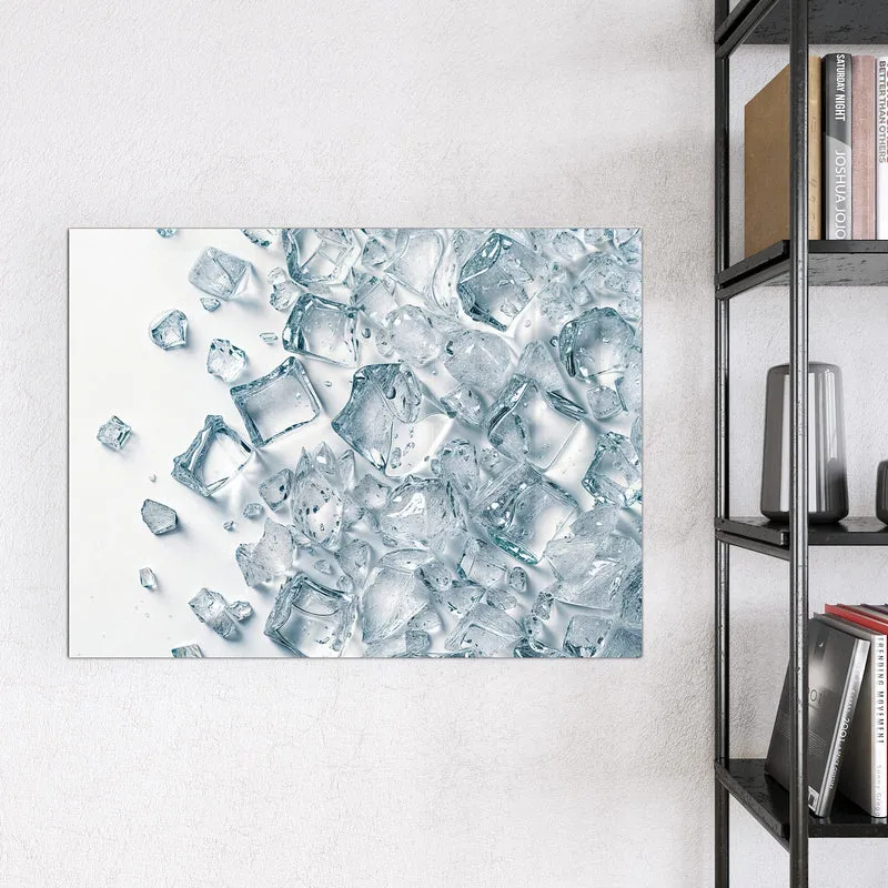 Magnettafel - Verstreute Eiswürfel