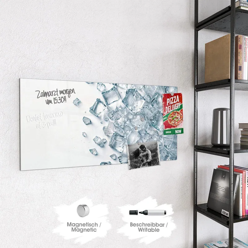Magnettafel - Verstreute Eiswürfel