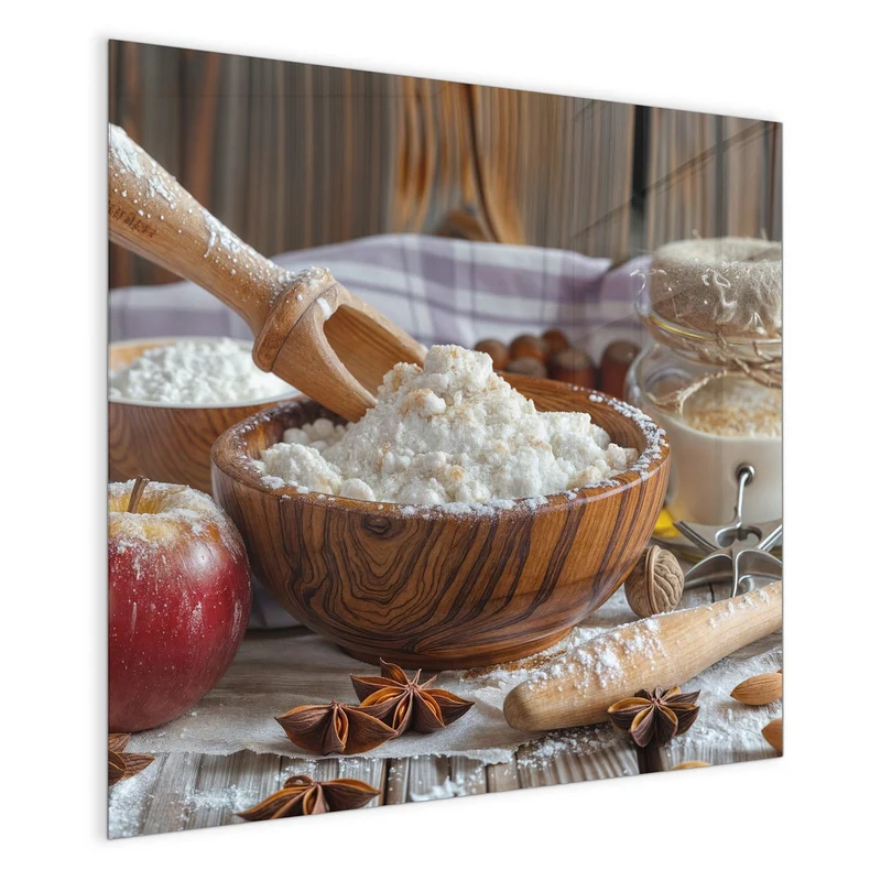 Magnettafel - Rustikales Backen
