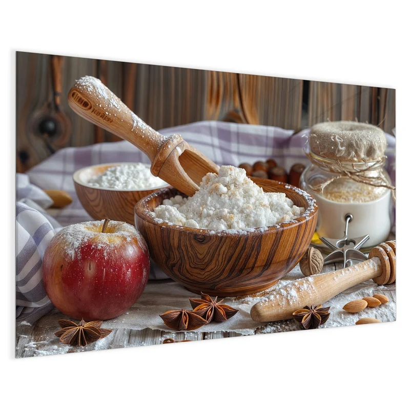 Magnettafel - Rustikales Backen