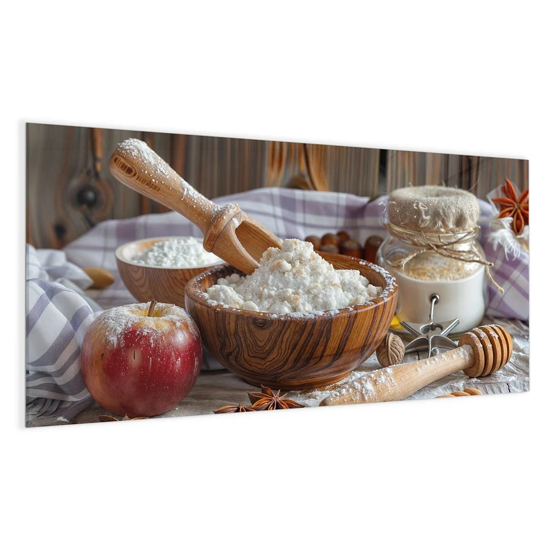 Magnettafel - Rustikales Backen