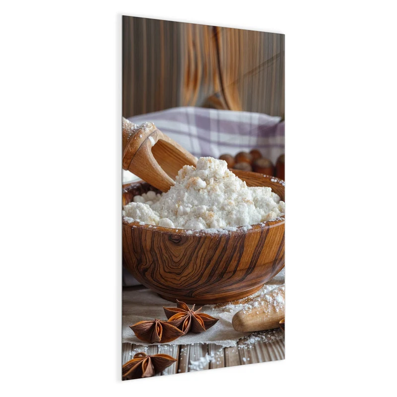 Magnettafel - Rustikales Backen