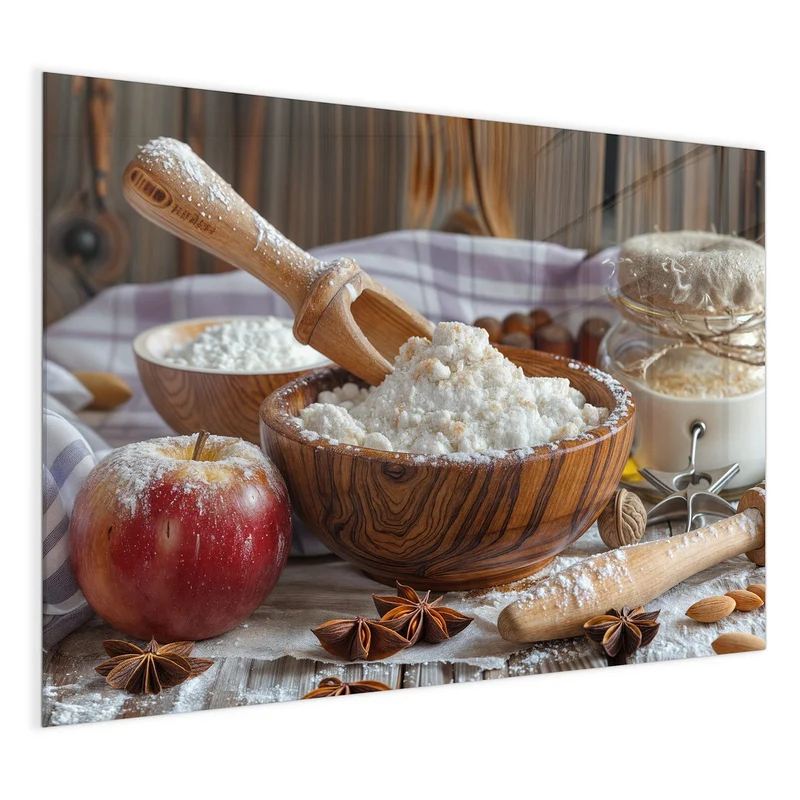 Magnettafel - Rustikales Backen