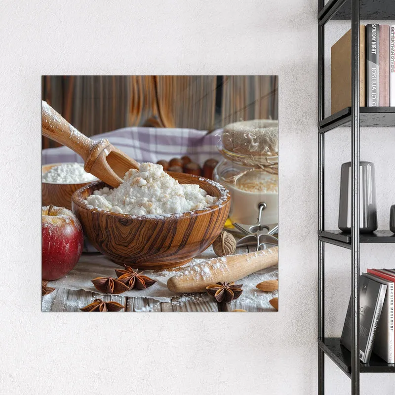 Magnettafel - Rustikales Backen