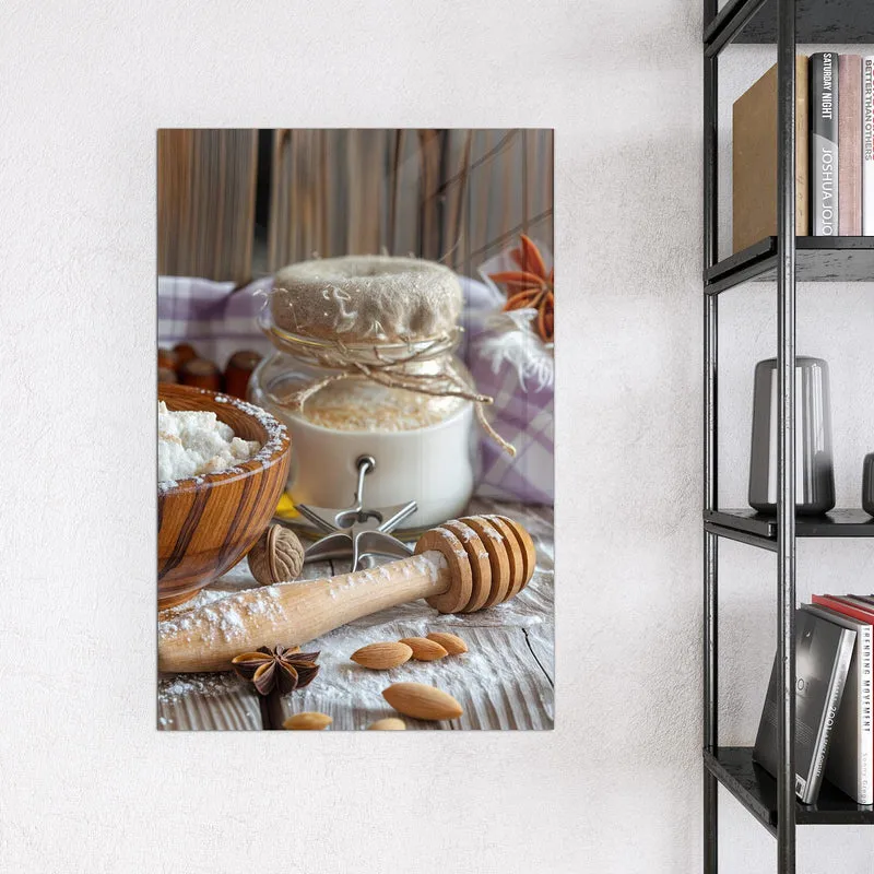 Magnettafel - Rustikales Backen