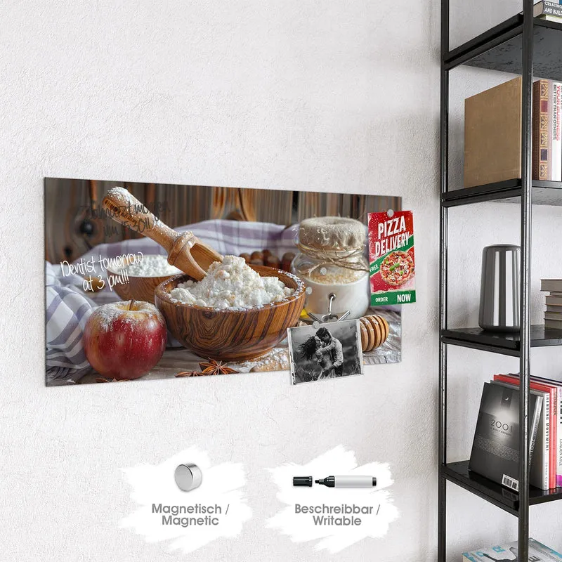 Magnettafel - Rustikales Backen