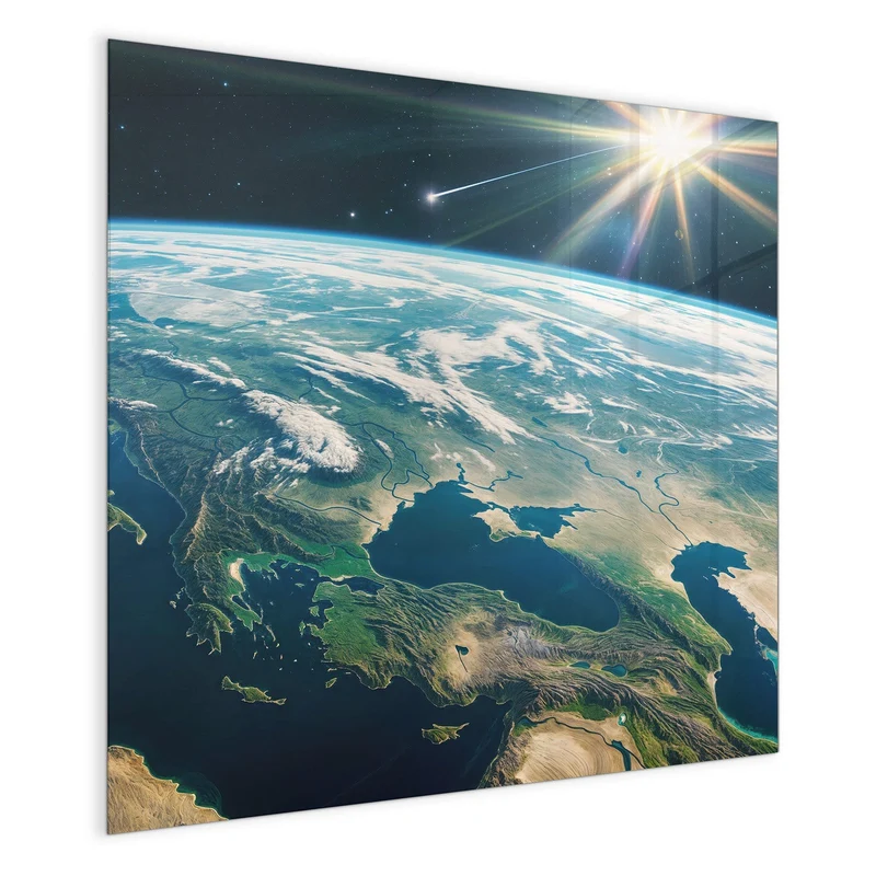 Magnettafel - Blauer Planet
