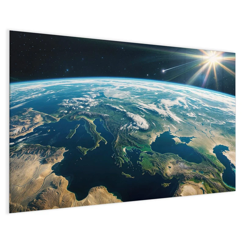 Magnettafel - Blauer Planet