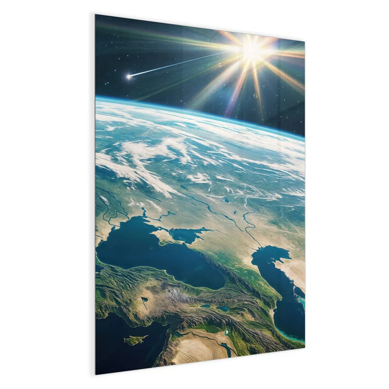 Magnettafel - Blauer Planet