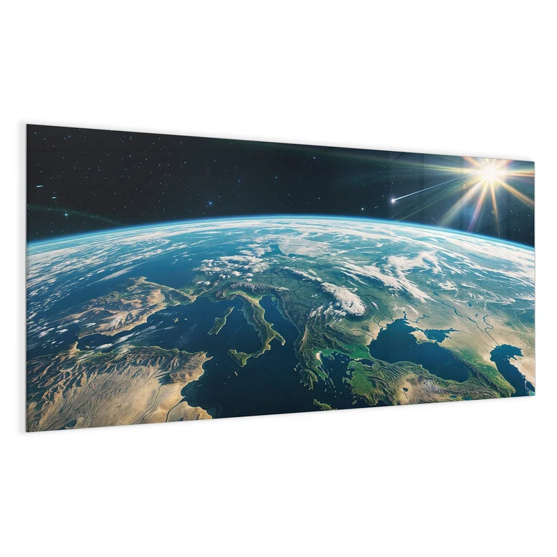 Magnettafel - Blauer Planet