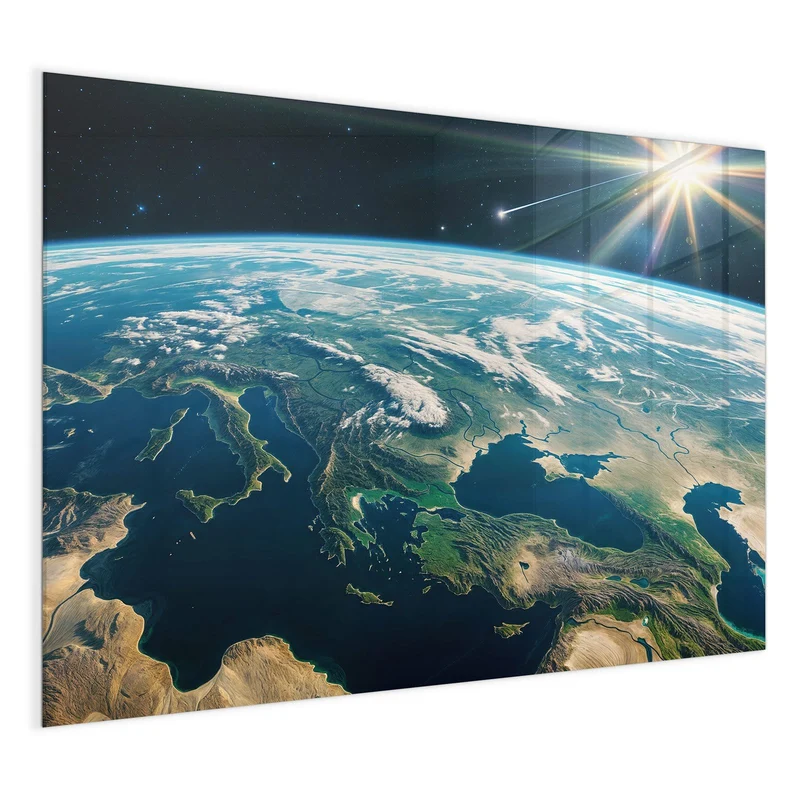 Magnettafel - Blauer Planet