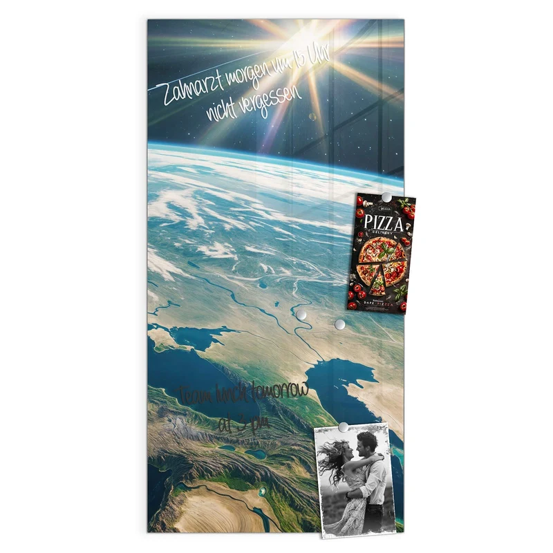 Magnettafel - Blauer Planet