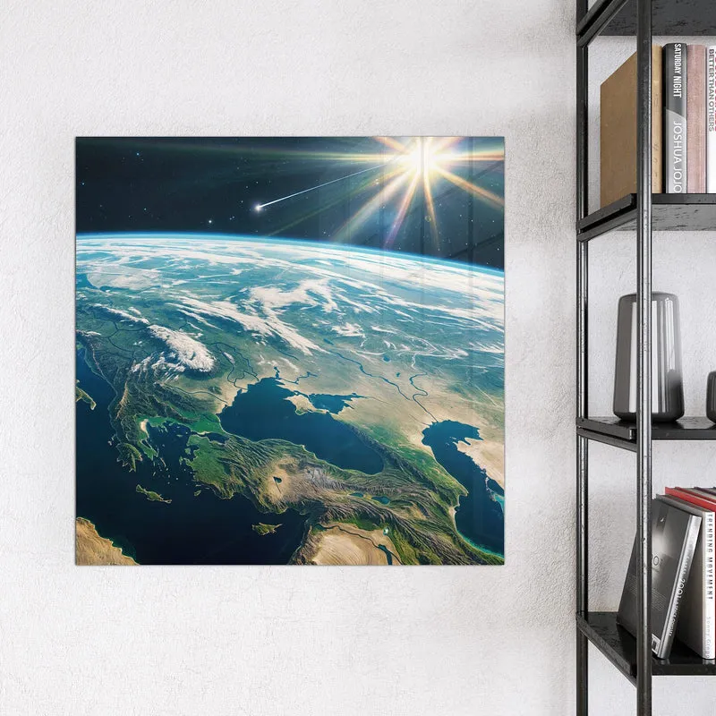 Magnettafel - Blauer Planet