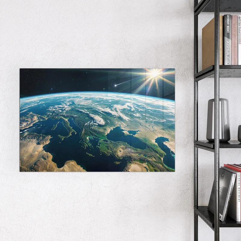 Magnettafel - Blauer Planet