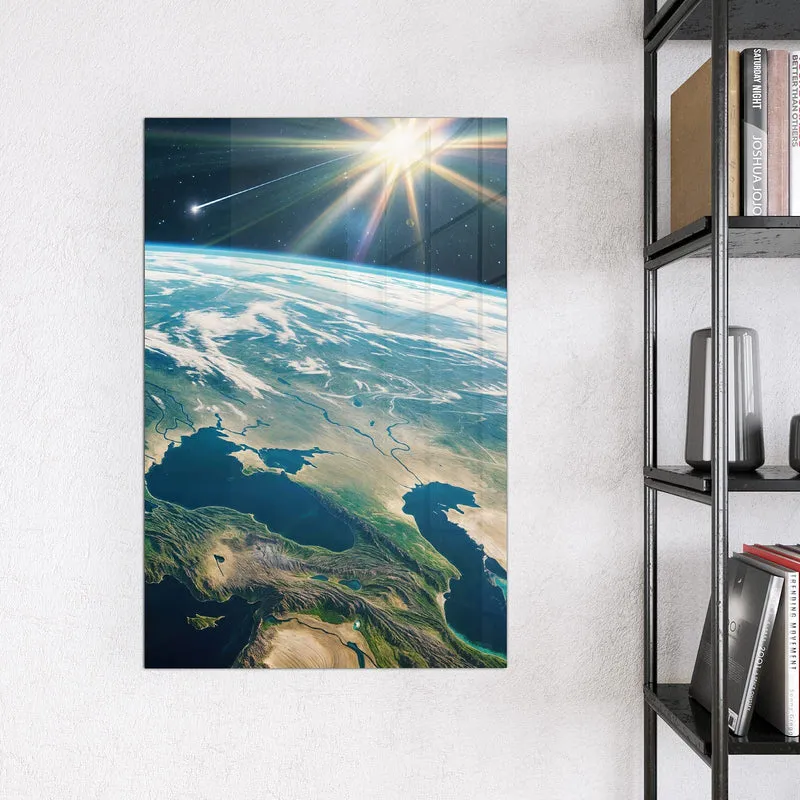 Magnettafel - Blauer Planet