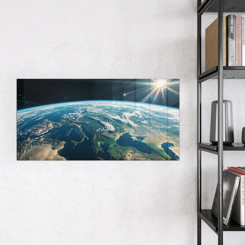 Magnettafel - Blauer Planet