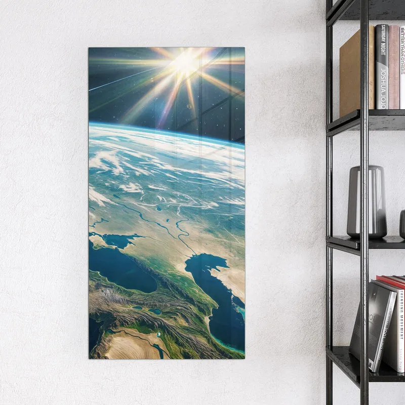 Magnettafel - Blauer Planet